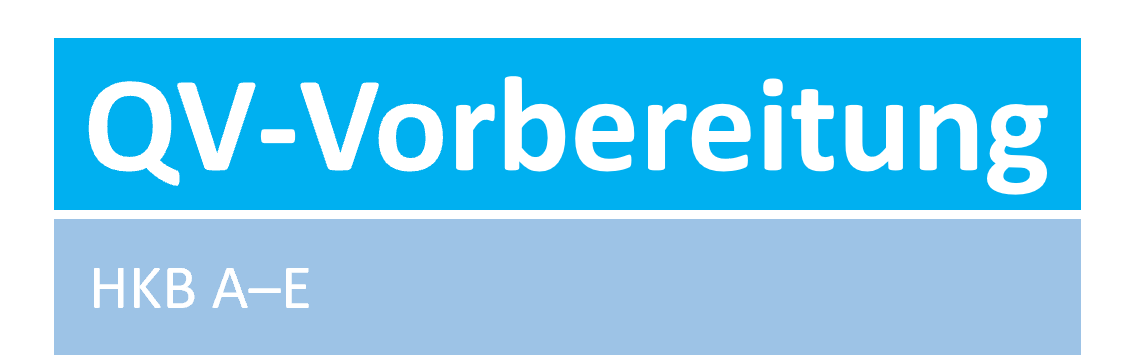QV-Vorbereitung